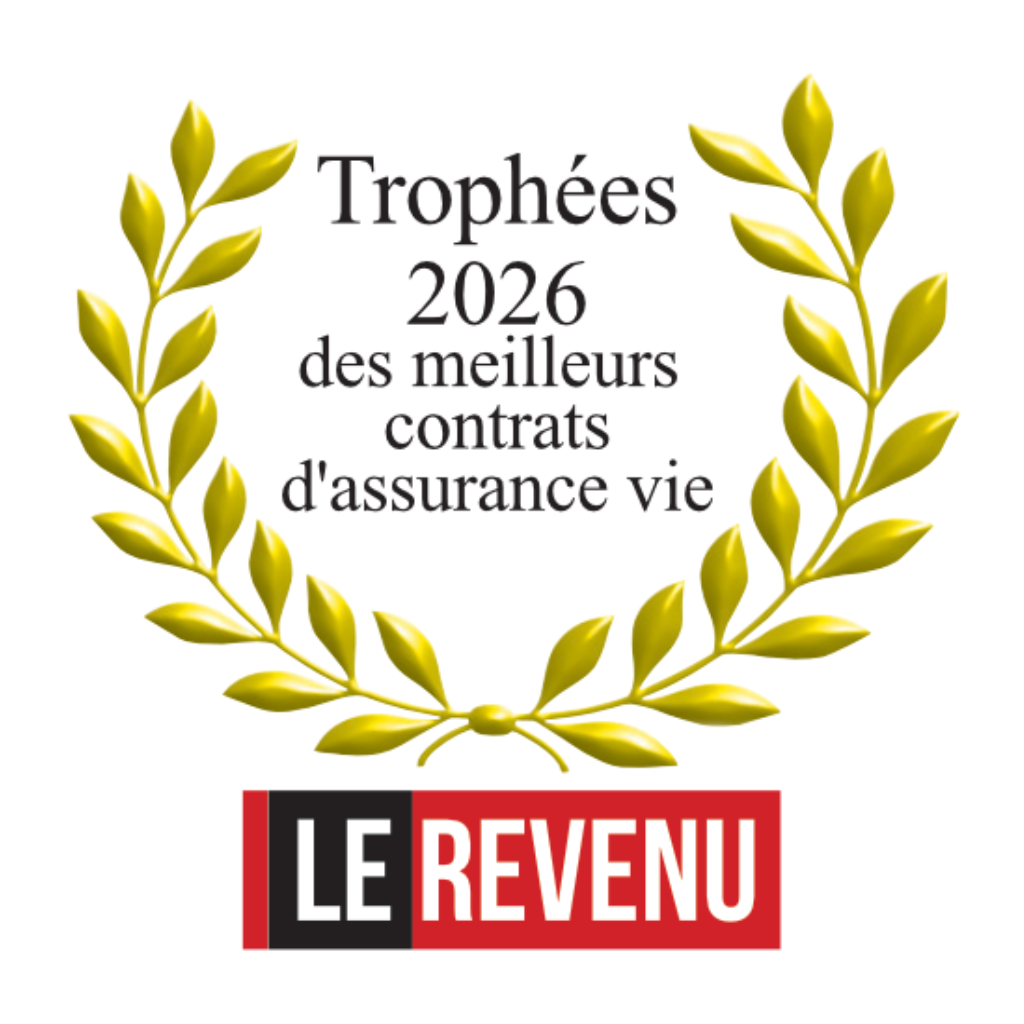 Trophée d’Or 2026 des meilleurs contrats d’assurance vie décerné par Le Revenu
